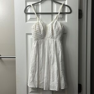 Whit Eyelet Sundress